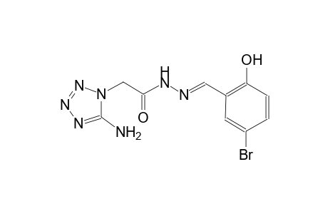 1H-tetrazole-1-acetic acid, 5-amino-, 2-[(E)-(5-bromo-2-hydroxyphenyl)methylidene]hydrazide