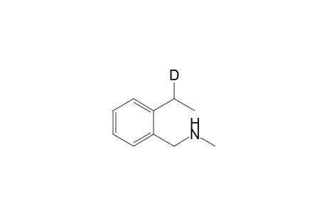 [2-(1-Deuterioethyl)phenyl]methyl methyl amine
