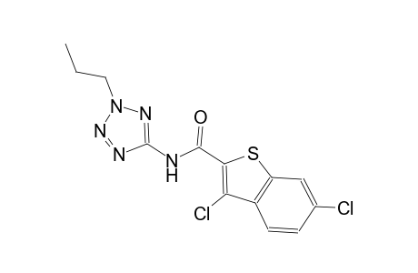 3,6-dichloro-N-(2-propyl-2H-tetraazol-5-yl)-1-benzothiophene-2-carboxamide