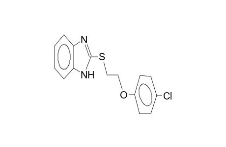 2-[2-(4-chlorophenoxy)ethyl]thiobenzimidazole