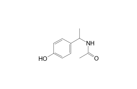 N-[1-(4-hydroxyphenyl)ethyl]acetamide