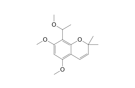 8-(1-METHOXYETHYL)-5,7-DIMETHOXY-2,2-DIMETHYL-2H-1-BENZOPYRAN