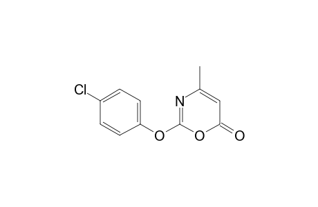 2-(4-Chloranylphenoxy)-4-methyl-1,3-oxazin-6-one