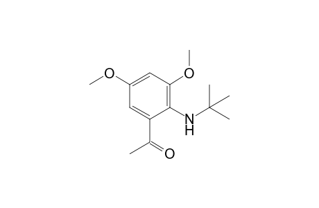 2-Acetyl-4,6-dimethoxy-N-tert-butylaniline