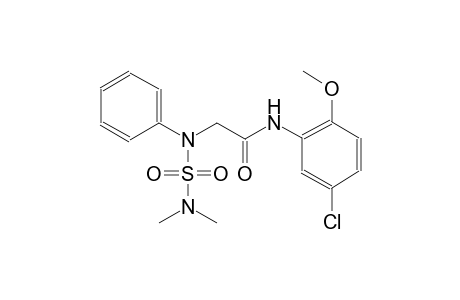 Acetamide, [[(dimethylamino)sulfonyl]phenylamino]-N-[(3-chloro-6-methoxy)phenyl]-