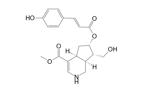 (E)-10-Hydroxy-7-[O-4'-hydroxycinnamoyl]-tetrahydrocantleyne