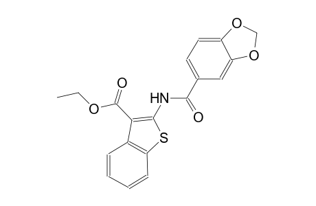 ethyl 2-[(1,3-benzodioxol-5-ylcarbonyl)amino]-1-benzothiophene-3-carboxylate