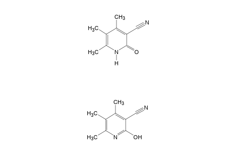 1,2-dihydro-2-oxo-4,5,6-trimethylnicotinonitrile