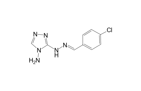 4-Chlorobenzaldehyde (4-amino-4H-1,2,4-triazol-3-yl)hydrazone