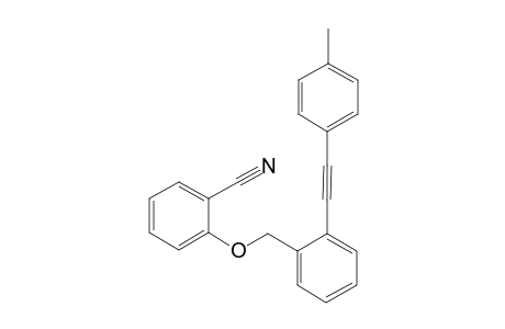 2-[[2-(p-Tolylethynyl)benzyl]oxy]benzonitrile