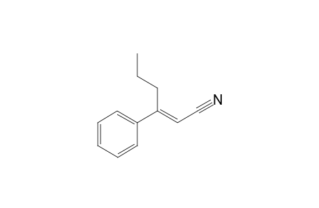(E)-3-Phenylhex-2-enenitrile