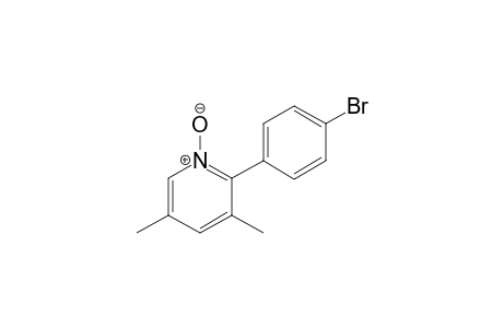 2-(4-bromophenyl)-3,5-dimethylpyridine 1-oxide