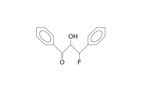 threo-2-Hydroxy-3-fluoro-1,3-diphenyl-propan-1-one