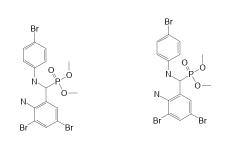 DIMETHYL-(2-AMINO-3,5-DIBROMOPHENYL)-(4-BROMOPHENYLAMINO)-METHYL-PHOSPHONATE