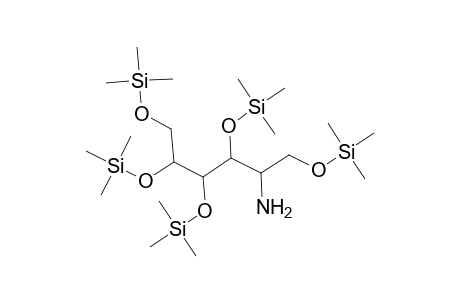 D-Glucitol, 2-amino-2-deoxy-1,3,4,5,6-pentakis-O-(trimethylsilyl)-