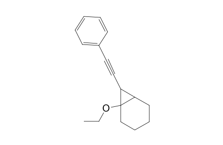 1-Ethoxy-7-phenylethynyl-bicyclo[4.1.0]heptane