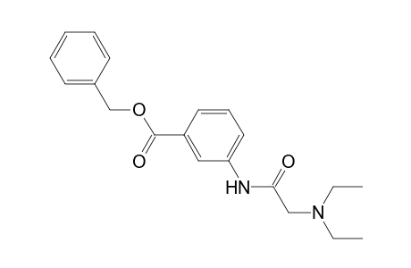 Benzyl 3-(2-(diethylamino)acetamido)benzoate