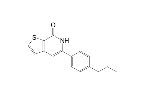 5-(4-Propylphenyl)thieno[2,3-c]pyridin-7(6H)-one