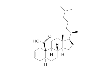 Cholest-2-en-19-oic acid, (5.alpha.)-