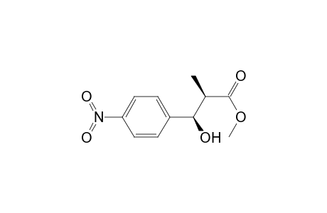 (2R,3R)-3-hydroxy-2-methyl-3-(4-nitrophenyl)propanoic acid methyl ester