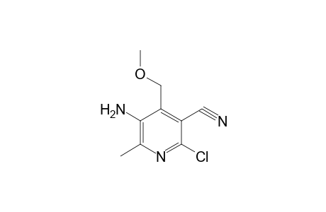 5-Amino-2-chloro-4-(methoxymethyl)-6-methylnicotinonitrile