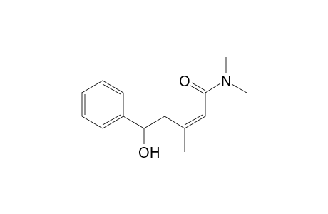 (Z)-5-Hydroxy-3,N,N-trimethyl-5-phenyl-2-pentenamide