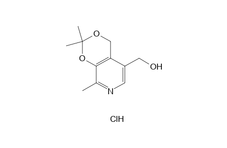 2,2,8-TRIMETHYL-4H-m-DIOXINO[4,5-c]PYRIDINE-5-METHANOL, HYDROCHLORIDE