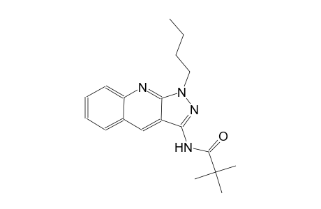 N-(1-butyl-1H-pyrazolo[3,4-b]quinolin-3-yl)-2,2-dimethylpropanamide