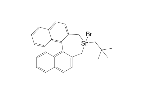 (R)-4-Bromo-4-neopentyl-4,5-dihydro-3H-dinaphtho[2,1-c:1',2'-e]stannepin