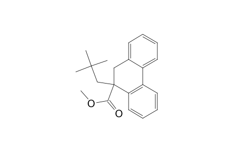9-Neopentyl-9,10-dihydrophenanthrene-9-carboxylic acid methyl ester