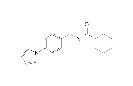 Cyclohexanecarboxamide, N-[[4-(1H-pyrrol-1-yl)phenyl]methyl]-