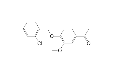1-Ethanone, 1-[4-[(2-chlorophenyl)methoxy]-3-methoxyphenyl]-