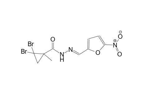2,2-dibromo-1-methyl-N'-[(E)-(5-nitro-2-furyl)methylidene]cyclopropanecarbohydrazide