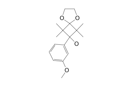 1-(3-METHOXYPHENYL)-1-HYDROXYL-2,2,4,4-TETRAMETHYL-5,8-DIOXASPIRO-[3.4]-OCTANE