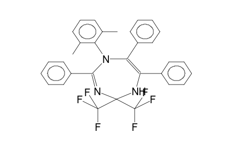 1-(2,6-DIMETHYLPHENYL)-2,6,7-TRIPHENYL-4,4-BIS(TRIFLUOROMETHYL)-4,5-DIHYDRO-1,3,5-TRIAZEPINE