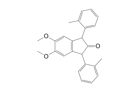 5,6-Diimethoxy-1,3-di(o-tolyl)indan-2-one