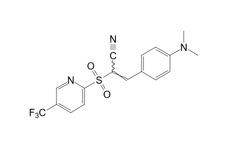 p-(dimethylamino)-alpha-{[5-(trifluoromethyl)-2-pyridyl]sulfonyl}cinnamonitrile