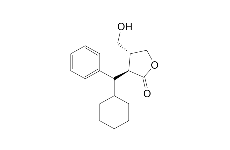 (3S,4R)-3-[cyclohexyl(phenyl)methyl]-4-(hydroxymethyl)-2-oxolanone