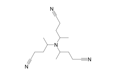 4-[bis(3-cyano-1-methyl-propyl)amino]pentanenitrile