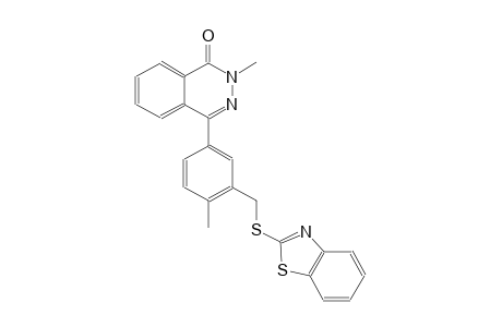 4-{3-[(1,3-benzothiazol-2-ylsulfanyl)methyl]-4-methylphenyl}-2-methyl-1(2H)-phthalazinone