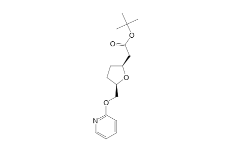 TERT.-BUTYL-[5-(PYRIDIN-2-YLOXYMETHYL)-TETRAHYDROFURAN-2-YL]-ACETATE;MAJOR-DIASTEREOMER