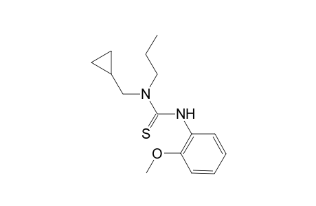 1-(cyclopropylmethyl)-3-(2-methoxyphenyl)-1-propyl-thiourea