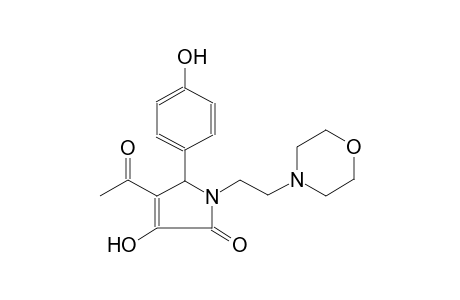 2H-pyrrol-2-one, 4-acetyl-1,5-dihydro-3-hydroxy-5-(4-hydroxyphenyl)-1-[2-(4-morpholinyl)ethyl]-