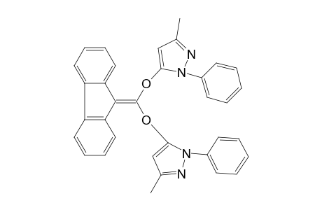 5,5'-(((9H-fluoren-9-ylidene)methylene)bis(oxy))bis(3-methyl-1-phenyl-1H-pyrazole)