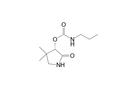 (S)-4,4-Dimethyl-3-propylaminocarbonyloxy-2-pyrrolidinone