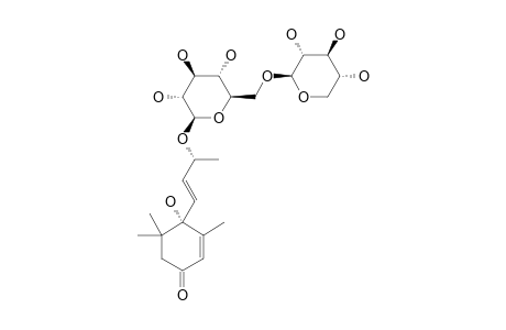 VOMIFOLYL_6-O-BETA-D-XYLOPYRANOSYL-BETA-D-GLUCOPYRANOSIDE