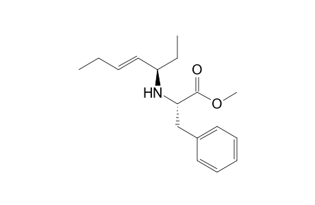 (S)-Methyl 2-((R,E)-hept-4-en-3-ylamino)-3-phenylpropanoate