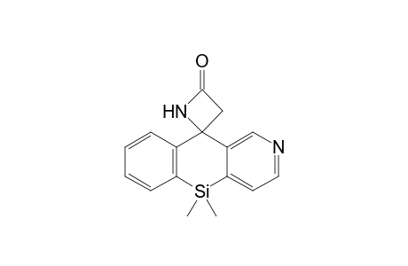 10,10-Dimethyl-4'-oxo-spiro[9,10-dihydro-10-sila-2-azaanthracene-9,2'-azetidine]