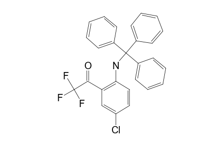 N-(TRIPHENYLMETHYL)-4-CHLORO-2-(TRIFLUOROACETYL)-ANILINE