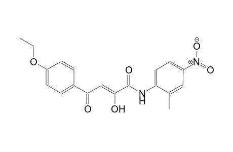 (2Z)-4-(4-ethoxyphenyl)-2-hydroxy-N-(2-methyl-4-nitrophenyl)-4-oxo-2-butenamide